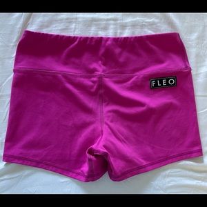 Fleo pink power high rise size large